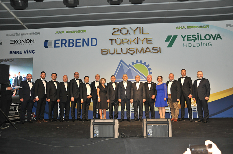 ERBEND Makine, Turkey's first and only sheet metal folding machine manufacturer, was among the sponsors of the 20th Anniversary Turkey Meeting Award Ceremony of ARSİYAD - Artvin Industrialists' and Businessmen's Association, which is the first local SİAD.