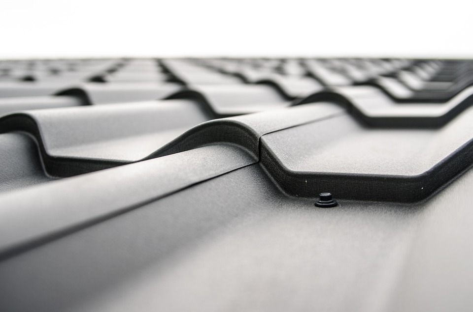 Brick Tiles Black Roof Plate Tile The Roof Of The